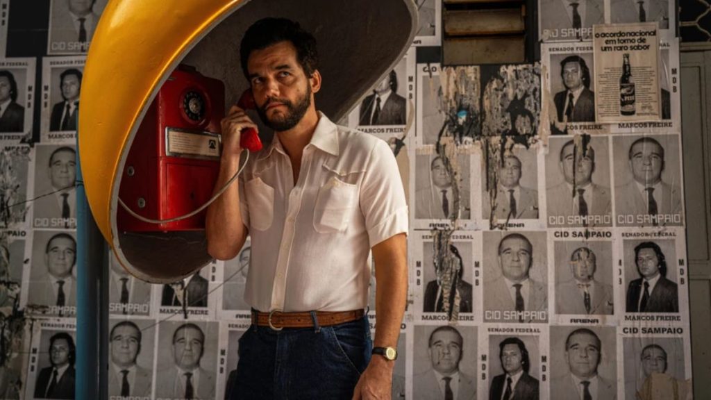 o agente secreto. wagner moura na imagem