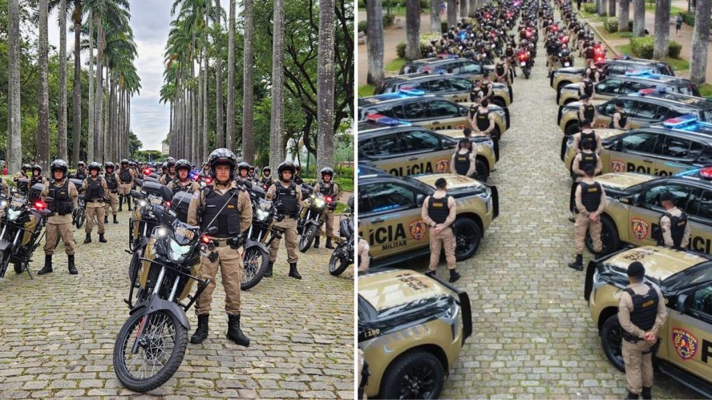 Zema entrega veículo Polícia Militar