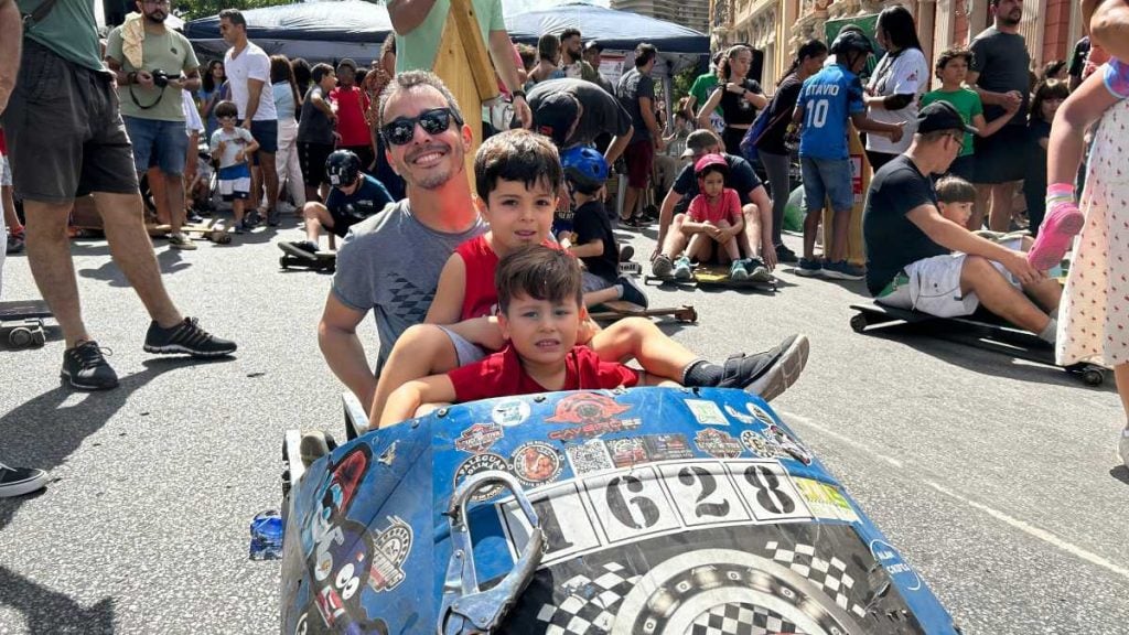 Dia Municipal do Carrinho de Rolimã é comemorado com corrida na Savassi