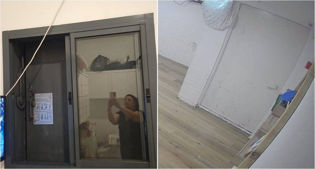 Bunker de família mineira que mora em Israel (Imagens cedidas ao BHAZ)