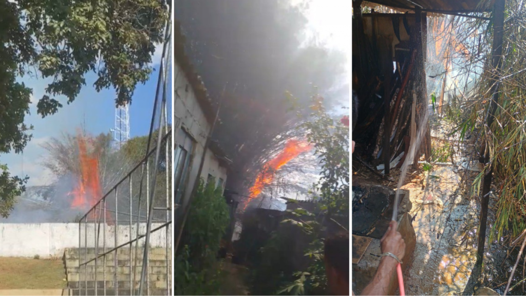 Incêndio em Pedro Leopoldo