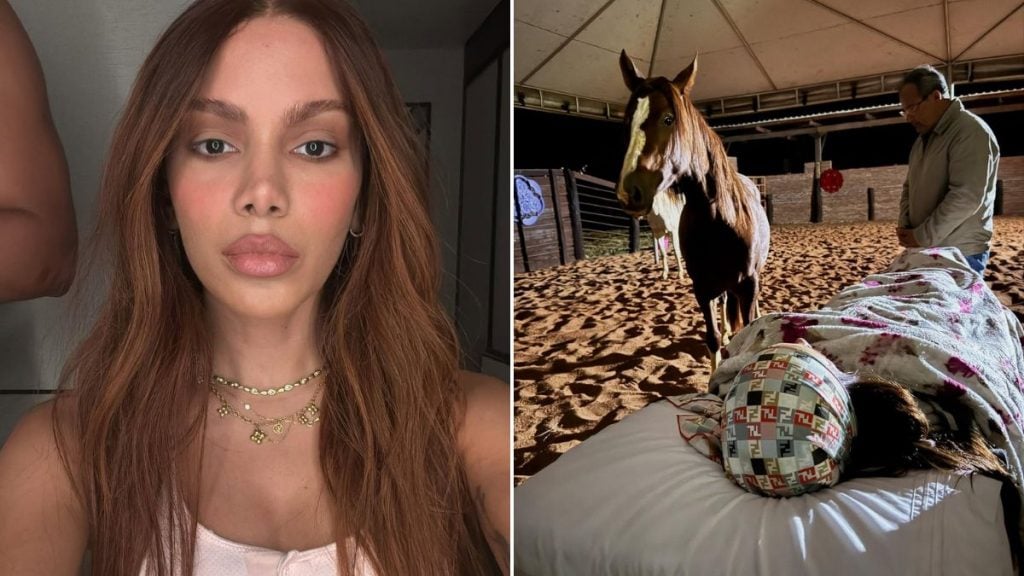 Anitta terapia cavalos MG