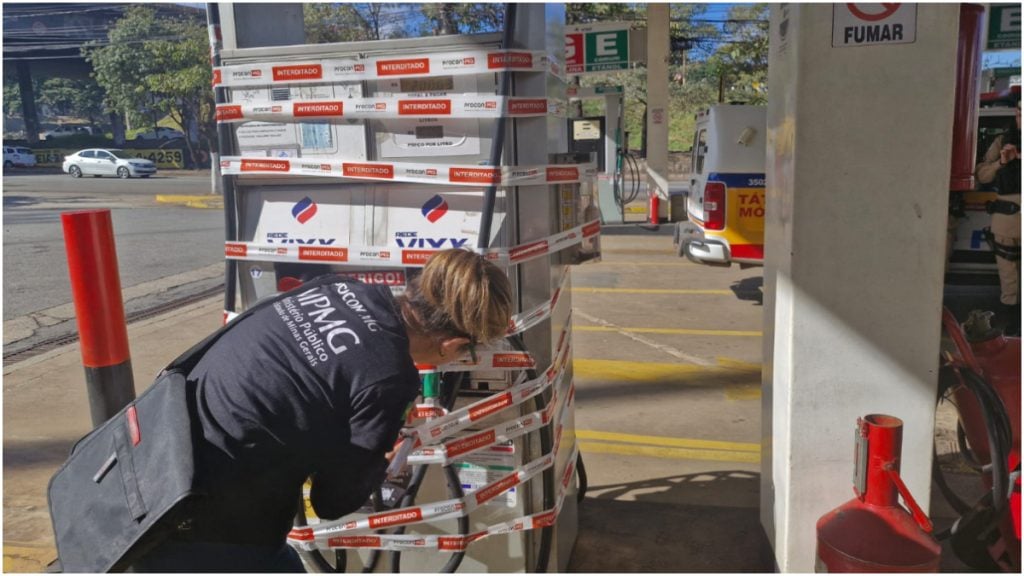 Combustível adulterado BH endereços postos
