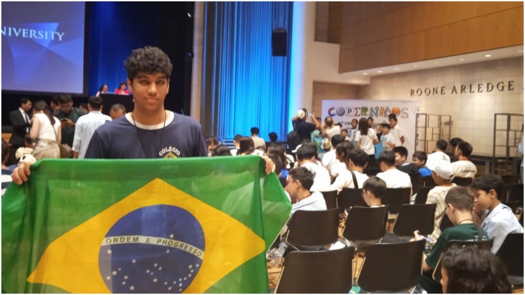 Marcos Paulo medalha olimpíada matemática