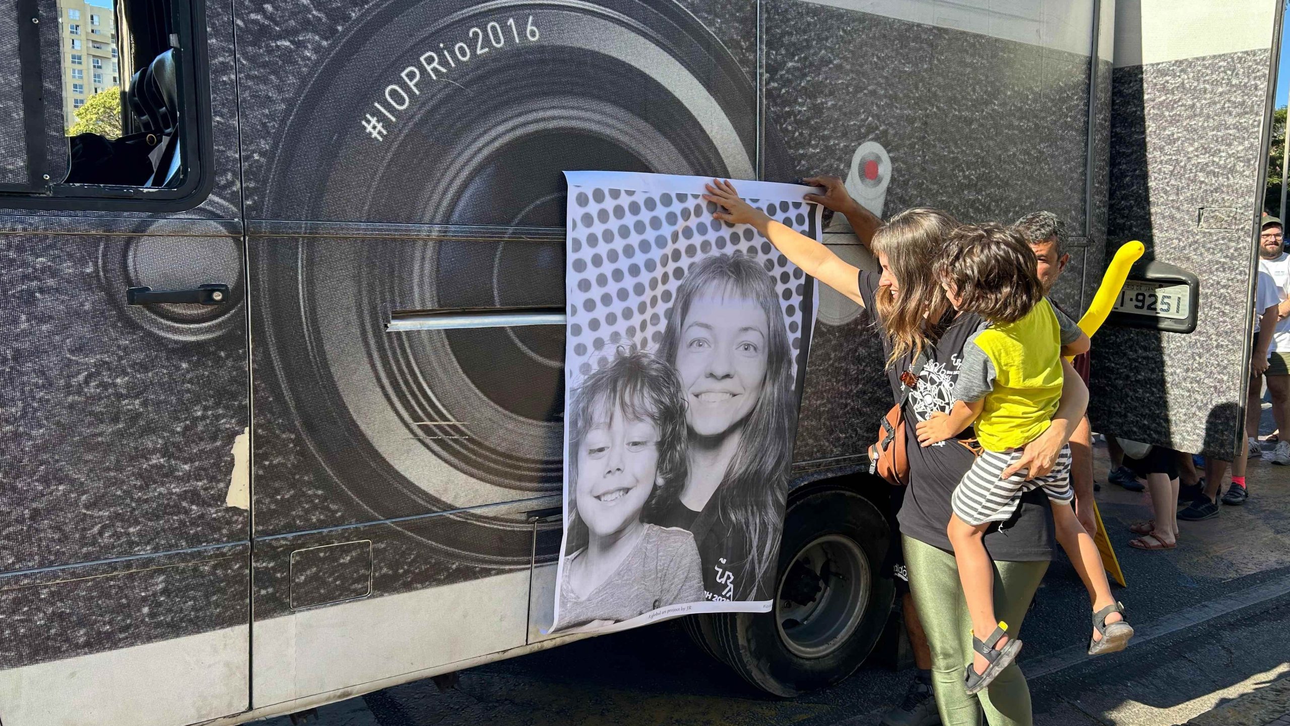Caminhão de foto gigante - CURA