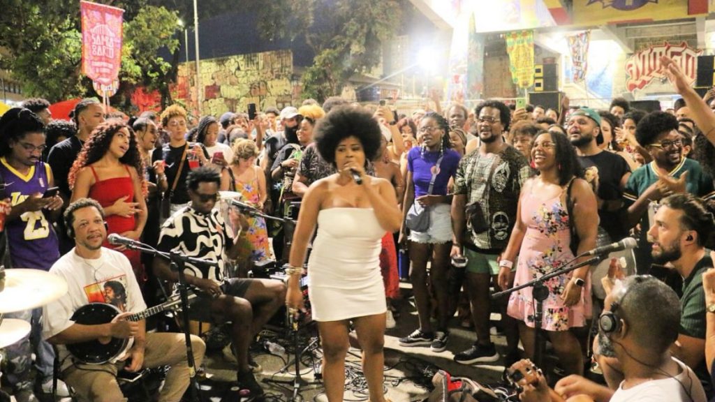 Samba do Arco no Viaduto Santa Tereza