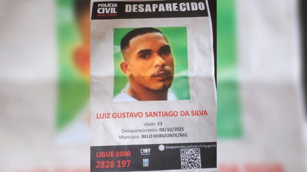 jovem desaparecido arrudas bh