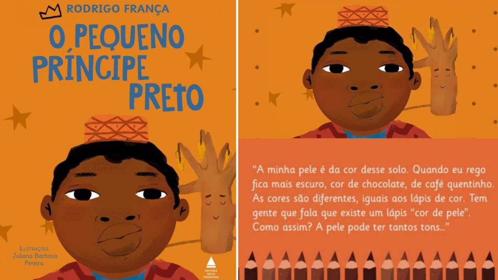 o pequeno príncipe preto