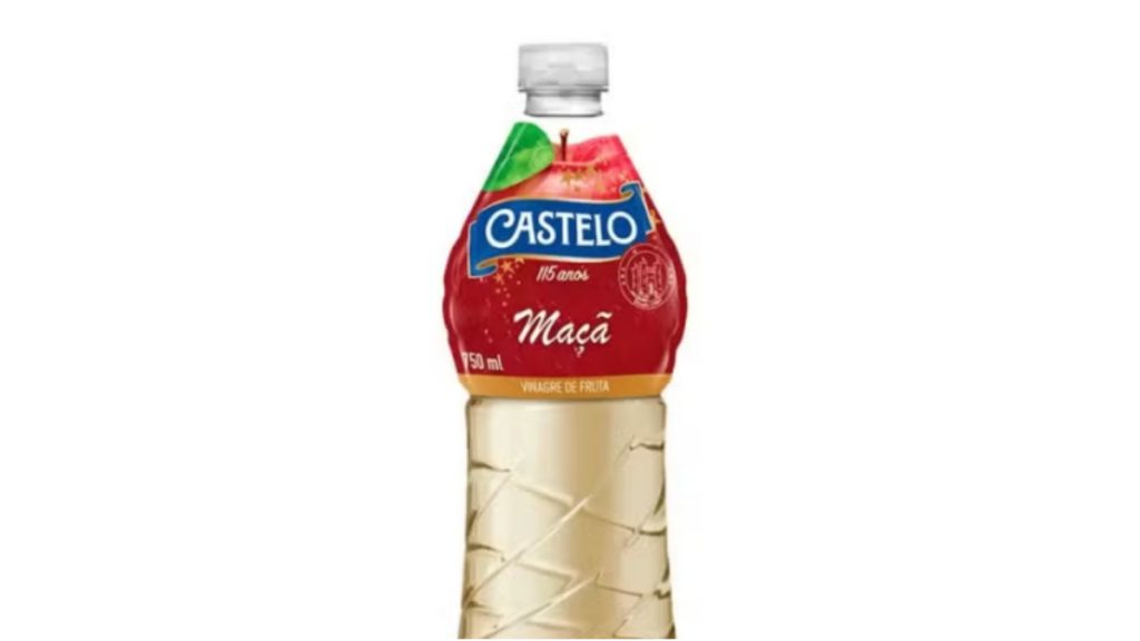 Vinagre maçã castelo anvisa