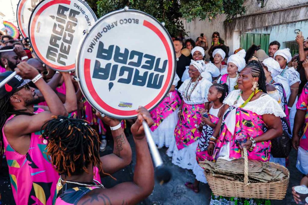 O bloco afro Magia Negra sai na Quarta-feira de Cinzas. (Divulgação/Coniin)