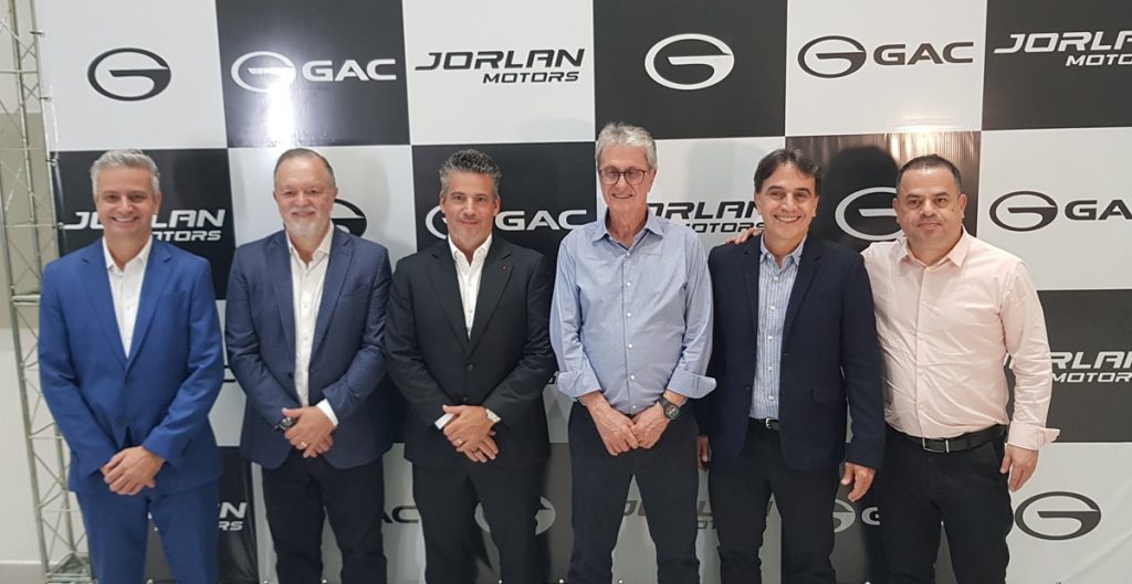 GAC Jorlan em BH, executivos no evento