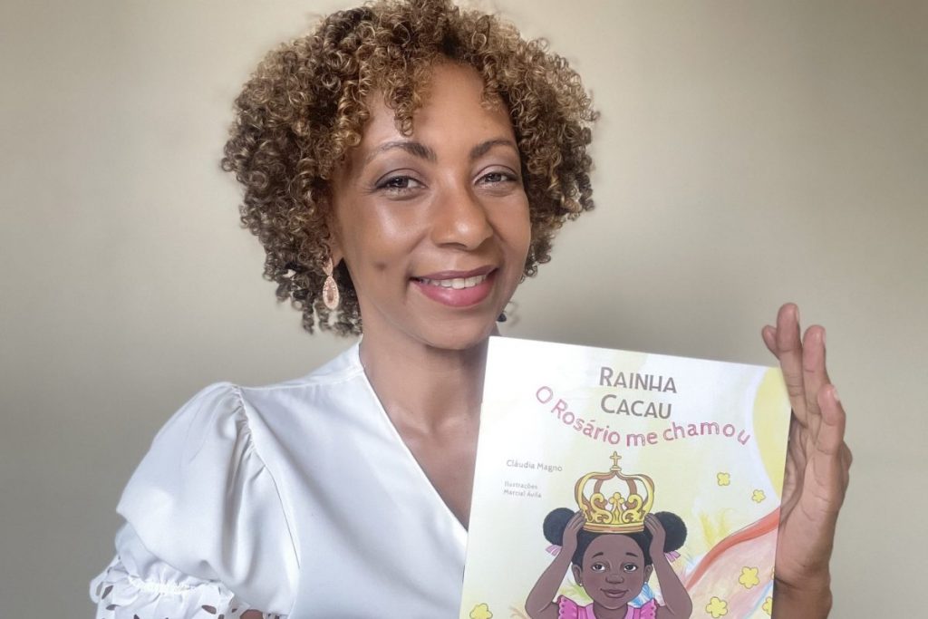 Cláudia Magno lança livro infantil sobre Congados e Reinados neste sábado