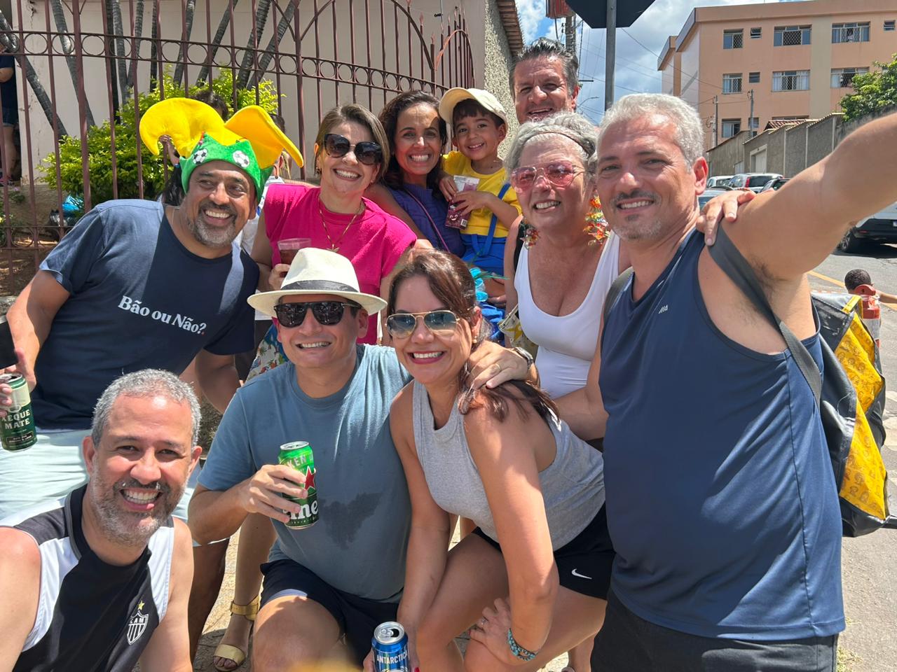Cortejo 2026 do bloco Chega o Rei (Ana Magalhães/BHAZ)