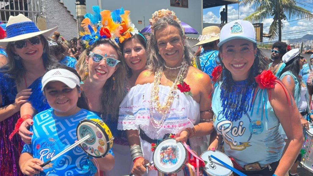 Cortejo 2026 do Bloco Chega o Rei (Ana Magalhães/BHAZ)