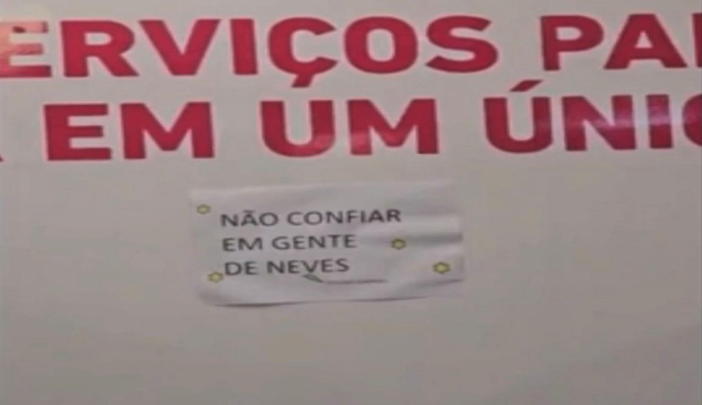 Servidor de Contagem é demitido após colocar cartaz discriminatório contra população de Ribeirão das Neves