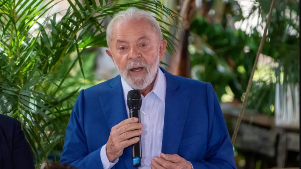 Lula fez pronunciamento neste sábado, em cadeira de rádio e TV.