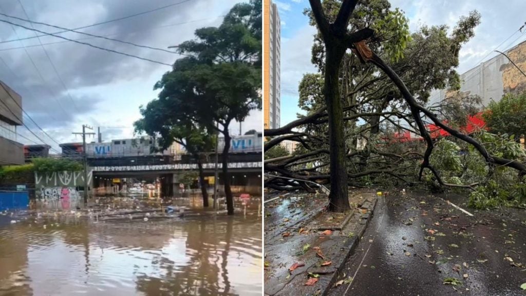 BH registra, em 80 dias, 86% de todo o volume de chuva de 2025