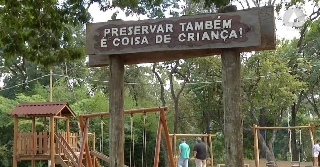 Parque Cataguás é opção para as crianças em Contagem