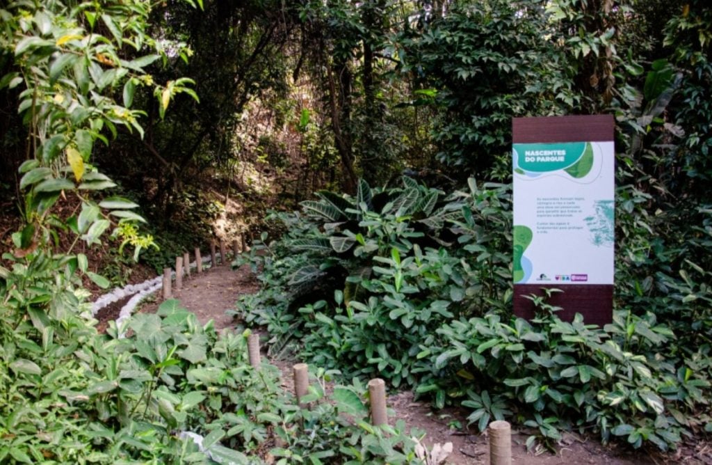 Parque Gentil Diniz é opção par as crianças.