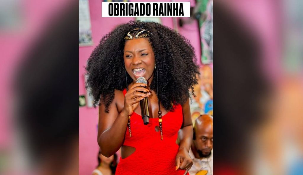 Sambista Adriana Araújo morreu na tarde desta segunda-feira (2) (Redes sociais/Reprodução)