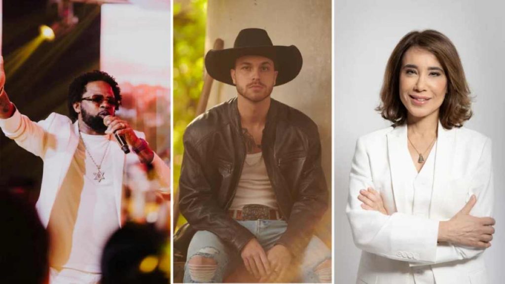 Xande de Pilares, Gustavo Tubarão e Ana Beatriz Barbosa (Reprodução/Divulgação)
