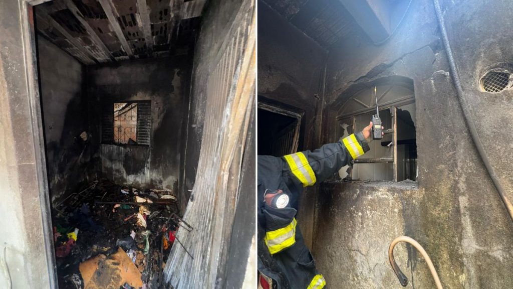 Homem é preso após causar incêndio no bairro Grajaú, em BH