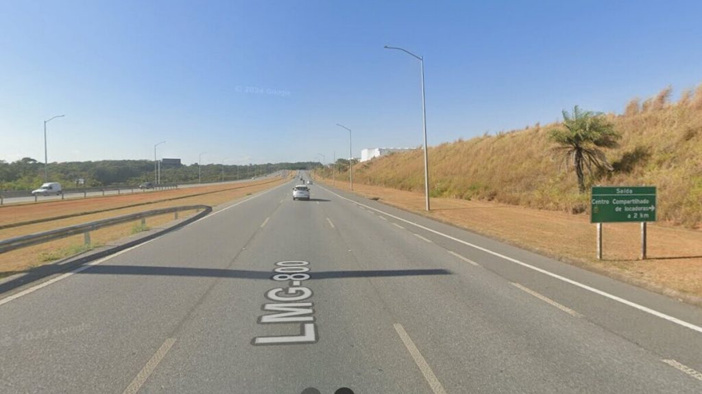 Motociclista sem habilitação morre após perder o controle da moto na LMG-800, perto do Aeroporto de Confins