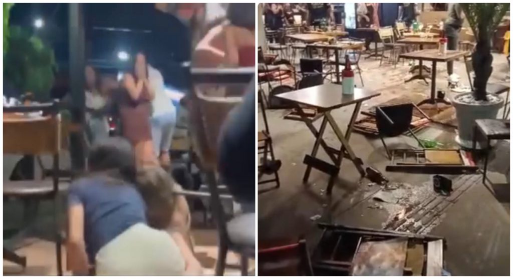 Clientes de bar na região da Pampulha, em BH, ficaram desesperados no momento em que irmãos foram mortos a tiros no local