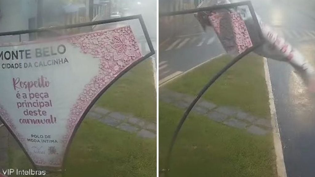 Calcinha gigante monte belo