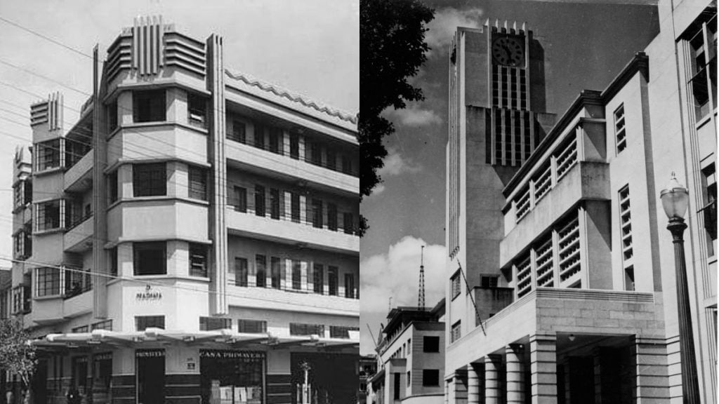 Passeio Arquitetônico para descobrir a Art Déco no Centro de BH (Cartão-postal e Acervo IBGE)