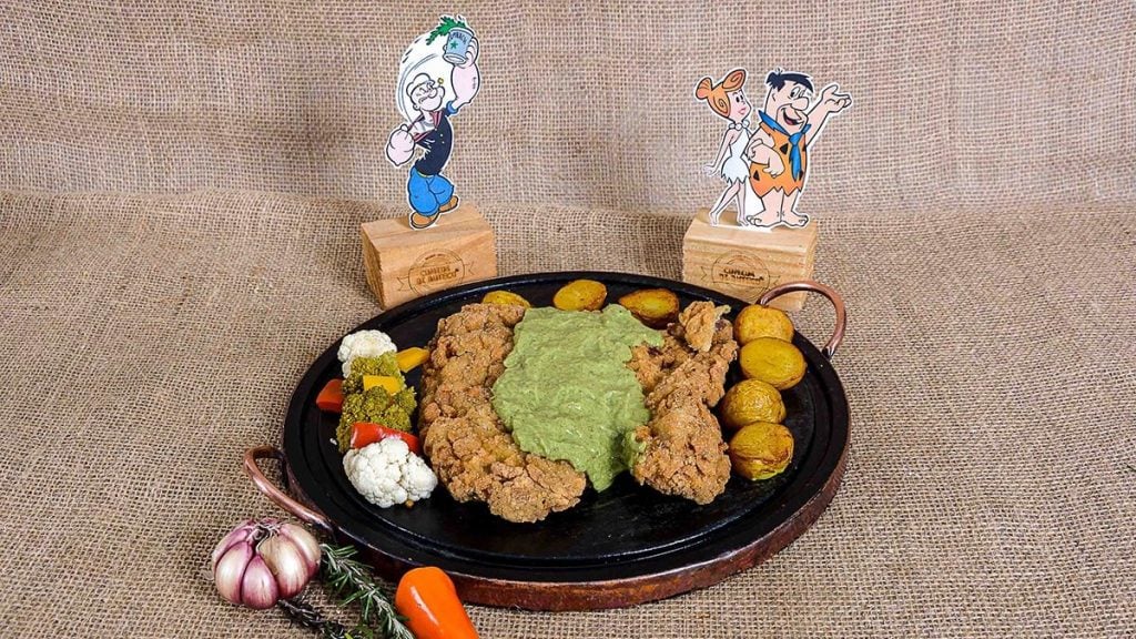 Santuário Retrô Botequim faz homenagem a personagens dos desenhos animados
