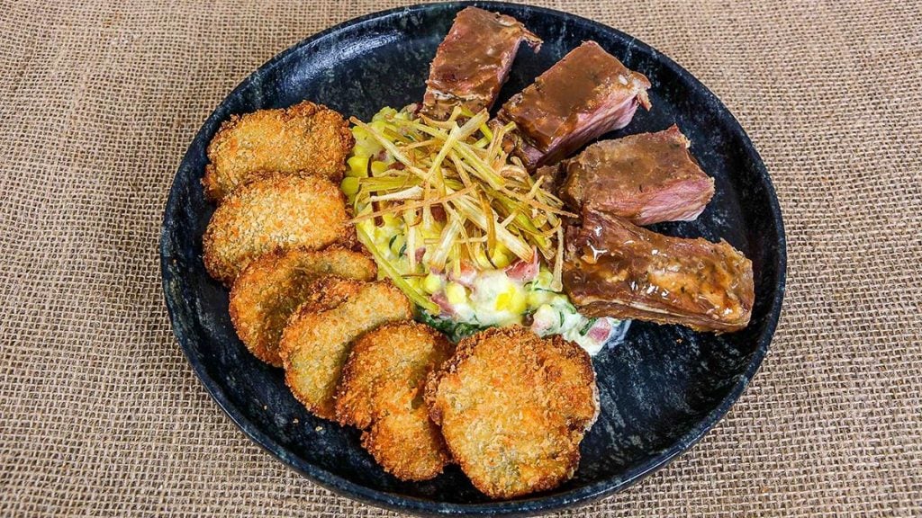 Risoto Mineiro, prato do bar Us Motoca no Comida di Buteco BH 2026