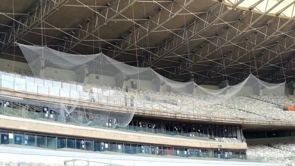 Mineirão instala telas de proteção após pedido da Polícia Militar