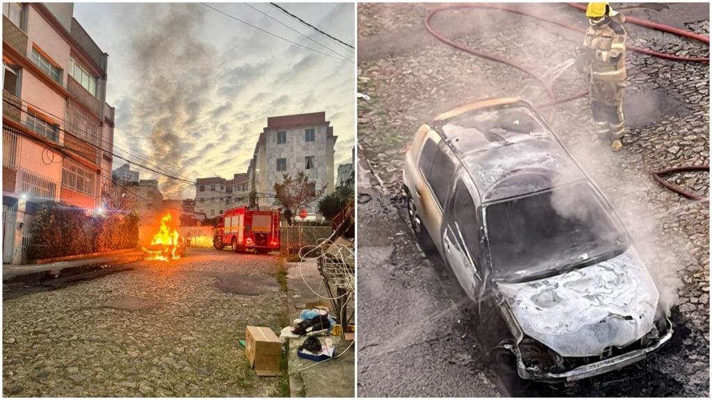 Homem suspeito de incendiar carro é preso por violência doméstica em BH