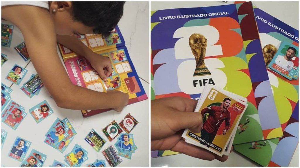 Álbum de figurinhas da Copa