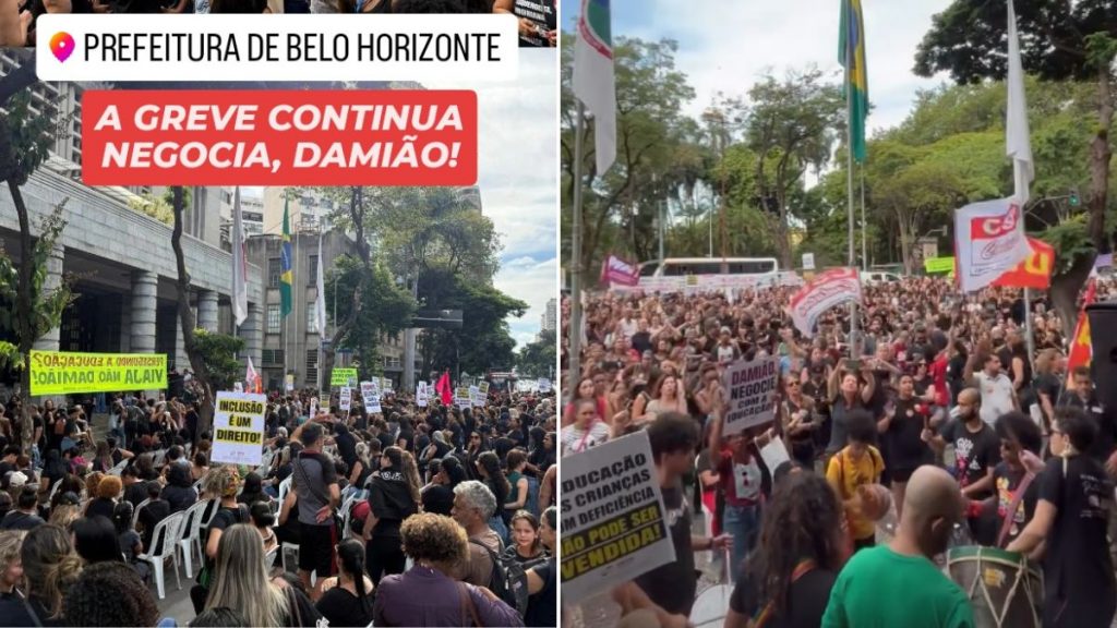 greve educação bh