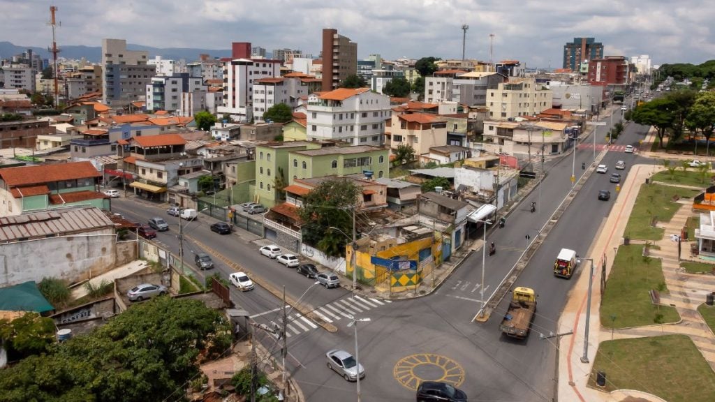 Eldorado, em Contagem, visto de cima