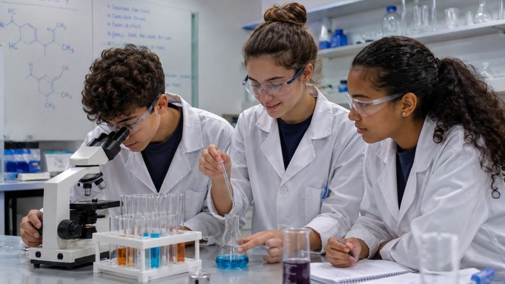 jovens cientistas