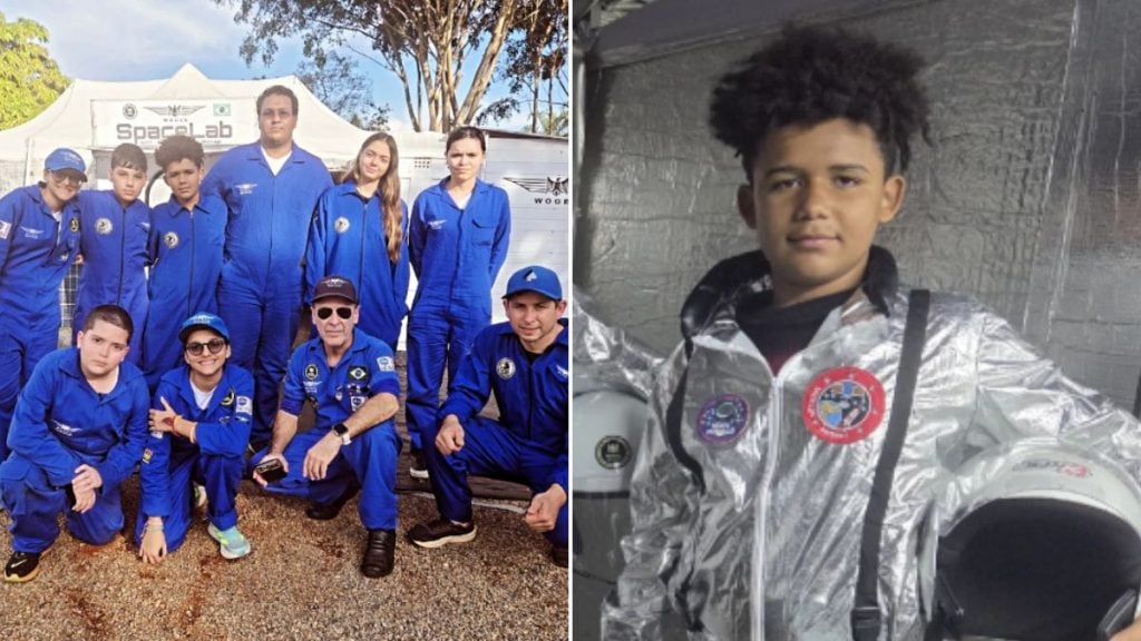 Astronauta por três dias: estudante mineiro vive simulação de exploração espacial