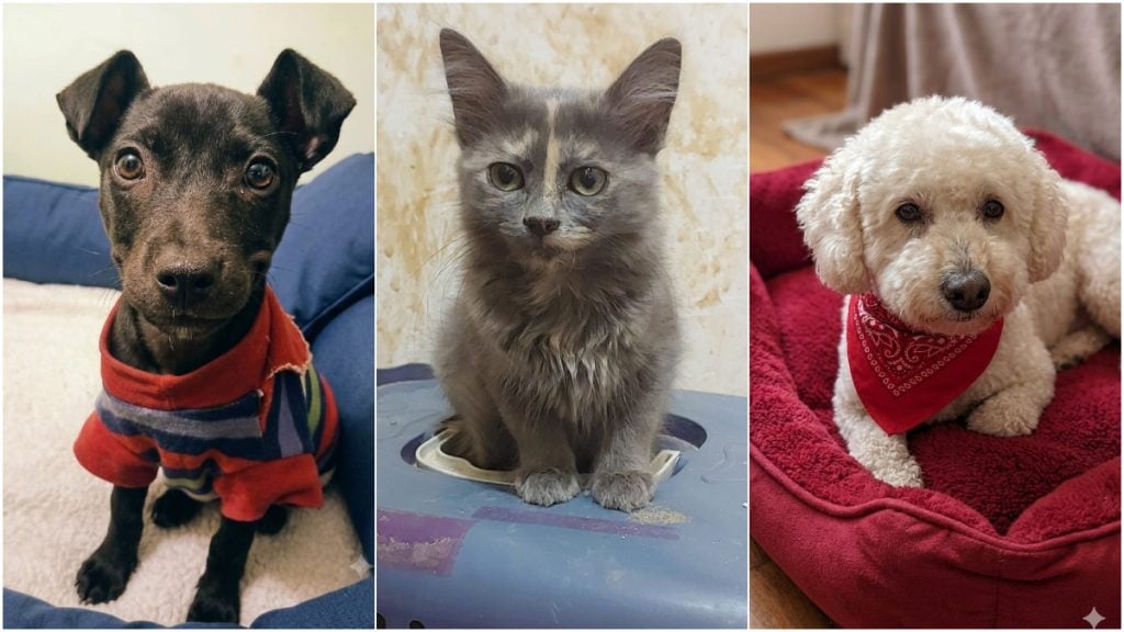 Feira de adoção de cães e gatos abandonados ocorre neste sábado em BH