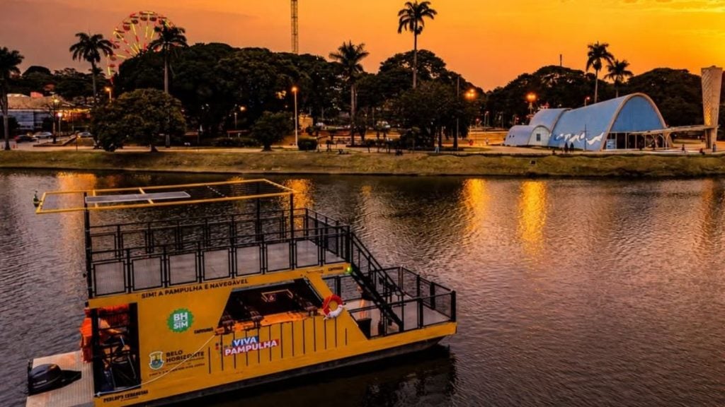 lagoa da pampulha navegação