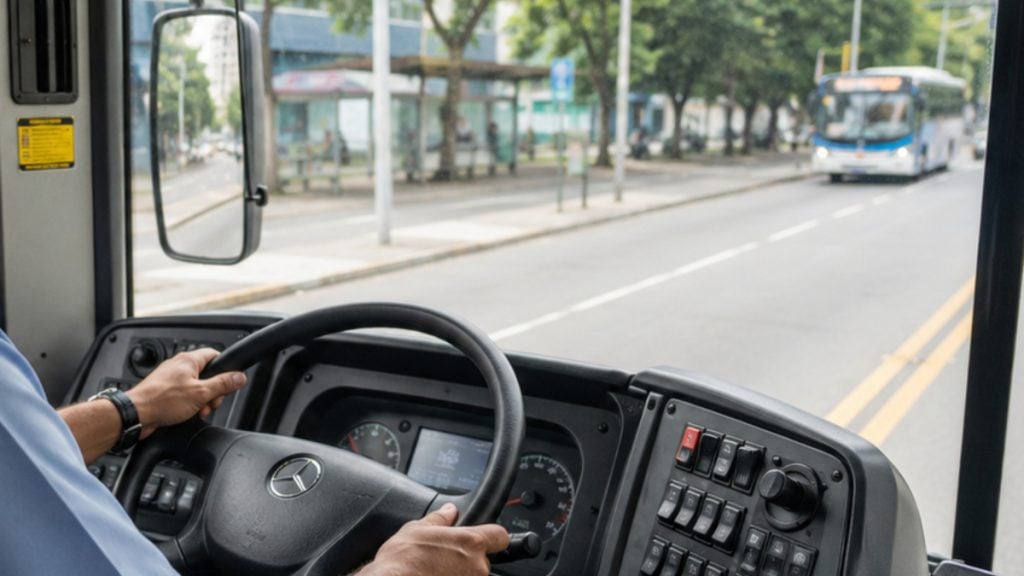 Ao volante, motorista de BH tem jornada de 15 horas e convive com salário congelado.