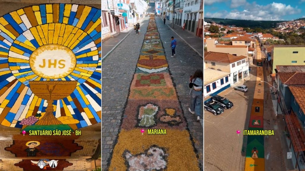 tapetes corpus christi minas gerais