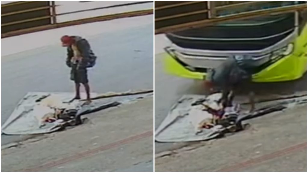 Homem é atropelado por ônibus em BH no mesmo local de acidente com motociclista