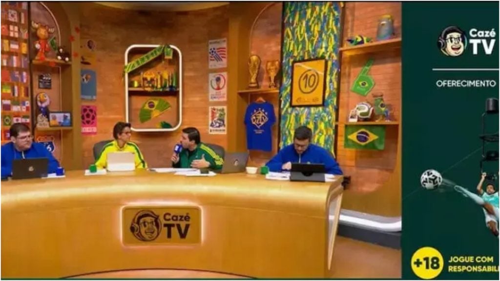 Cazé TV bets