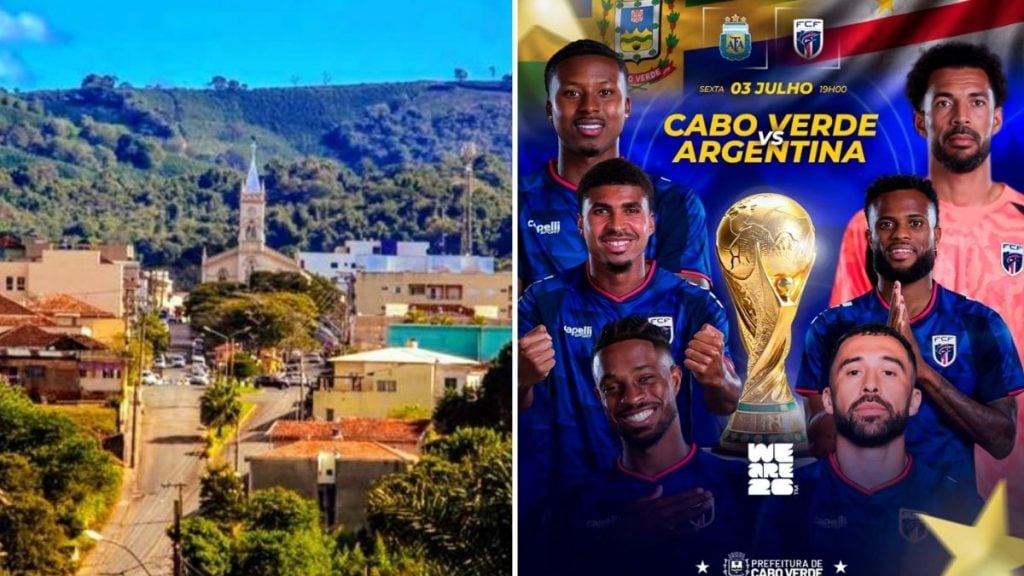 Cidade Cabo Verde, em MG, apoia país africano