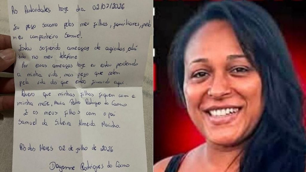 Carta ex-esposa goleiro bruno
