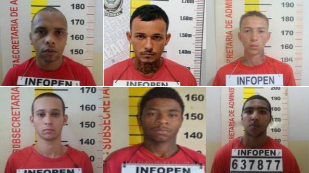 detentos fogem presídio passos
