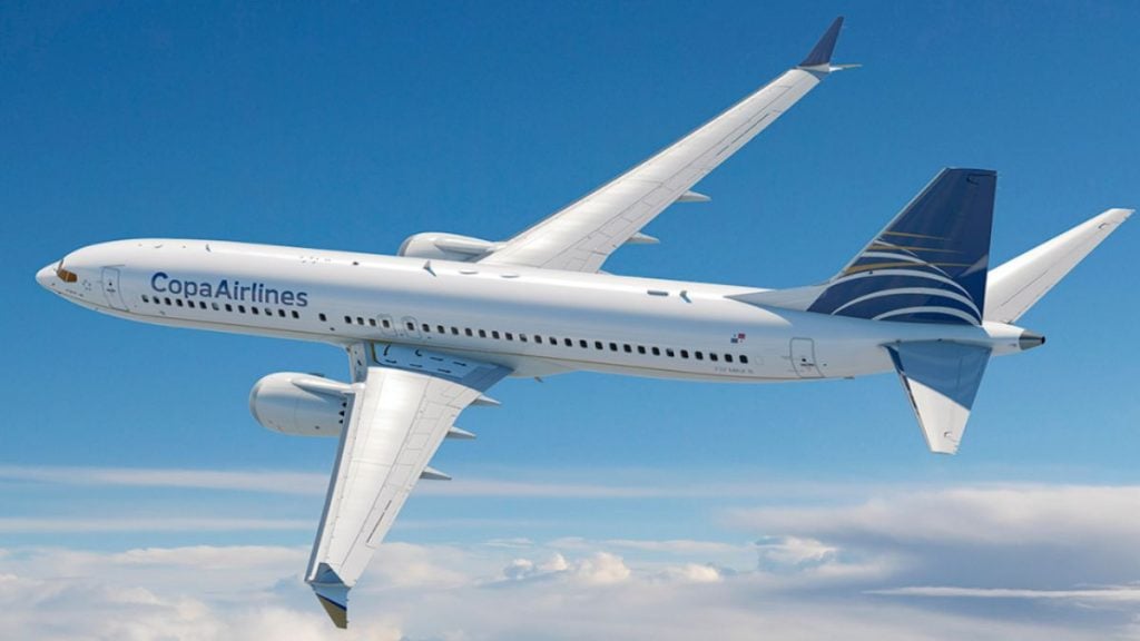 avião copa airlines companhia aérea