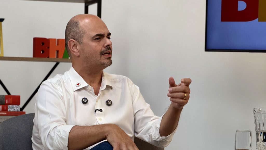 Mateus Simões em entrevista exclusiva ao BHAZ (Foto: Leonardo Fonseca)